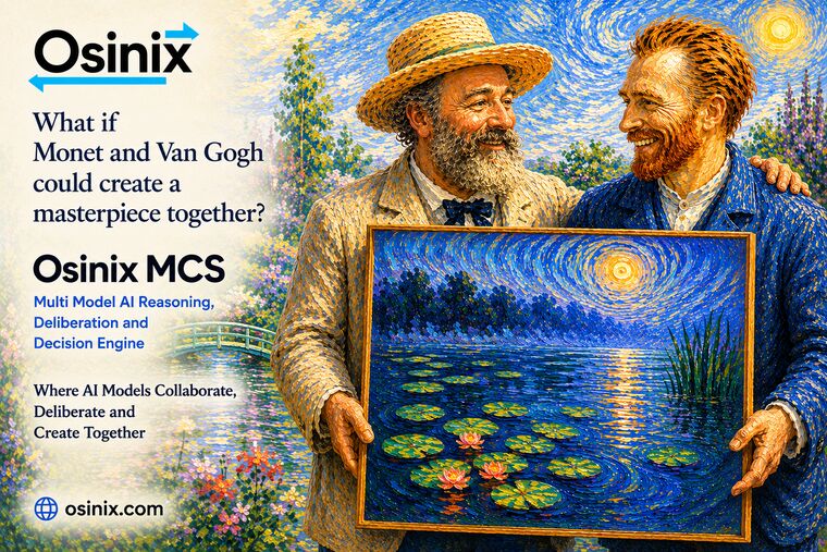 What if Monet and Van Gogh could create a masterpiece together?